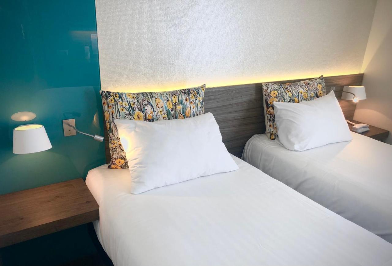 Logis Hotel & Restaurant Les Mouettes - Larmor Plage, Proche De Lorient المظهر الخارجي الصورة