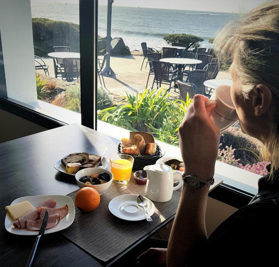 Logis Hotel & Restaurant Les Mouettes - Larmor Plage, Proche De Lorient المظهر الخارجي الصورة