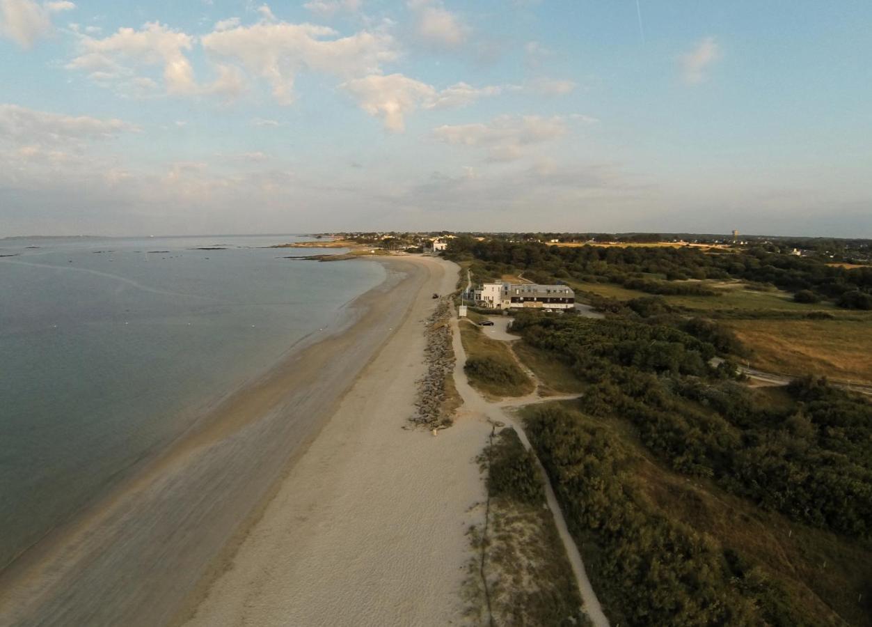 Logis Hotel & Restaurant Les Mouettes - Larmor Plage, Proche De Lorient المظهر الخارجي الصورة