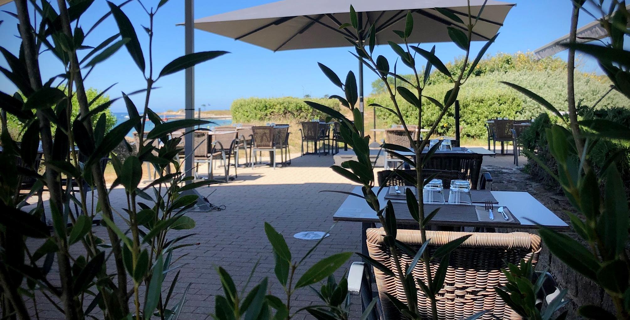 Logis Hotel & Restaurant Les Mouettes - Larmor Plage, Proche De Lorient المظهر الخارجي الصورة