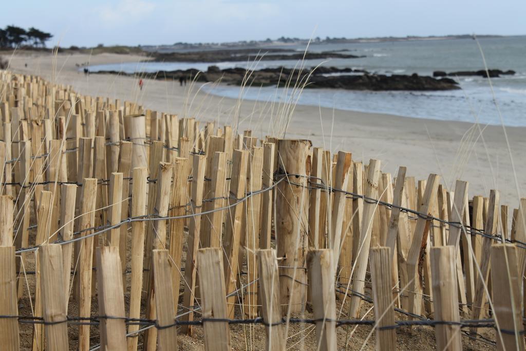 Logis Hotel & Restaurant Les Mouettes - Larmor Plage, Proche De Lorient المظهر الخارجي الصورة